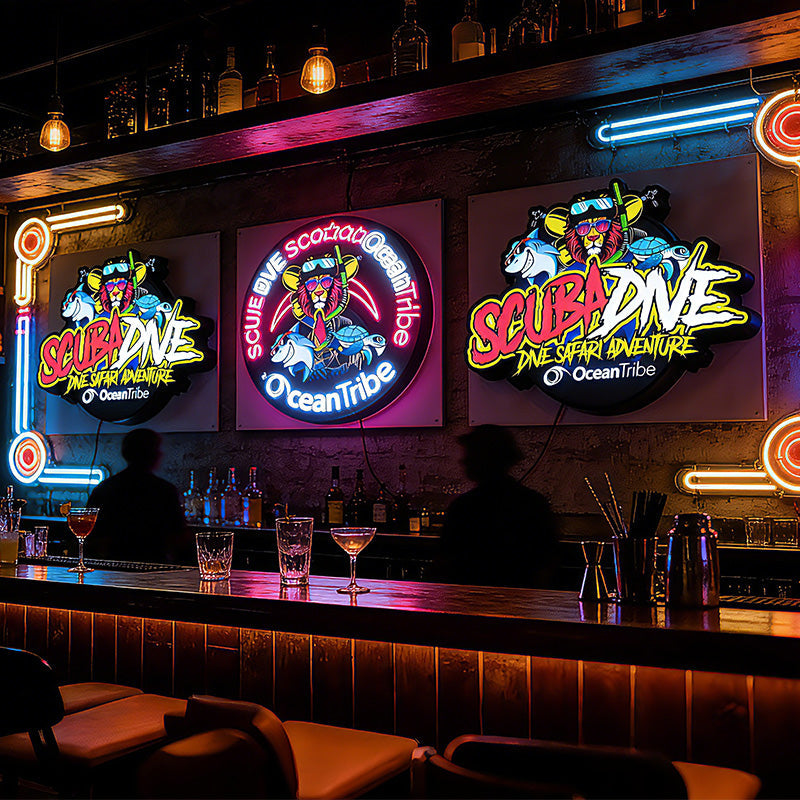 3D LED Panel Sign