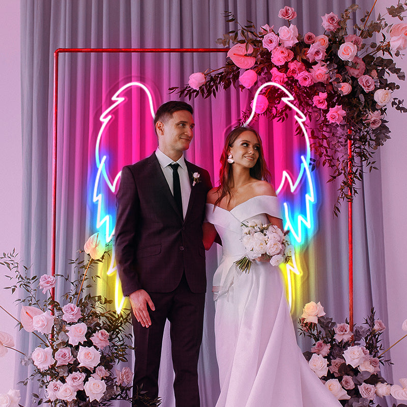 Angle Wings  Neon Art
