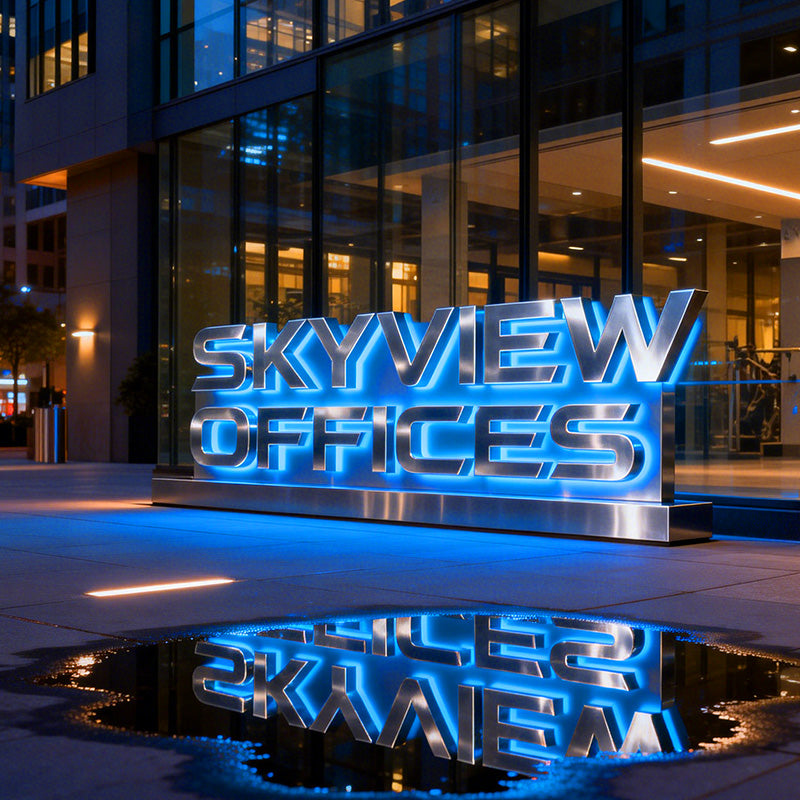 Stainless Steel Signs