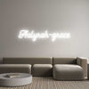 Custom neon sign Aalyrah-grace