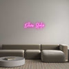 Custom neon sign Ellies Studio
