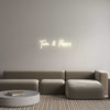 Custom neon sign Tim & Poppy