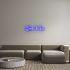 Custom neon sign Dare to dip