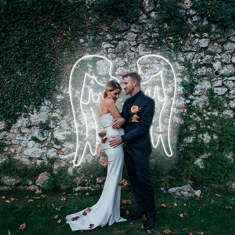 Angel wings Neon Signs