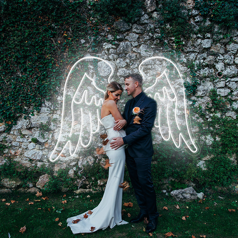 Angel wings Neon Signs
