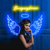 Personalisable Angel Wings With Halo