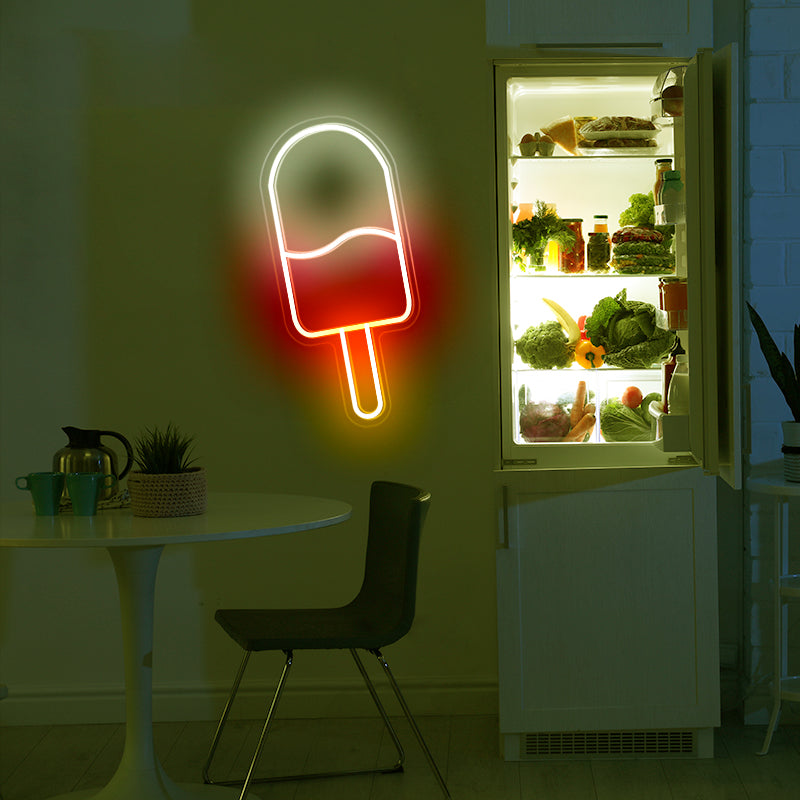 Ice cream neon