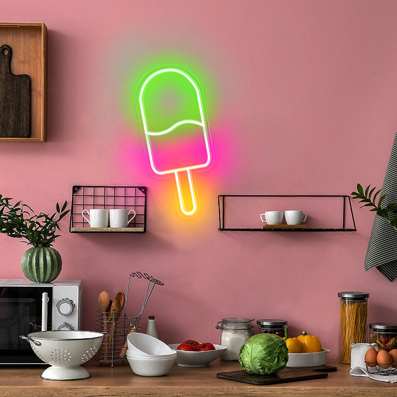 Ice cream neon