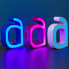 Acrylic advertising letters
