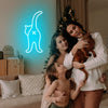 Cool cat type neon art