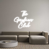 Custom neon sign The
Greyfria...