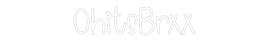 Custom neon sign OhitsBrxx