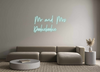 Custom neon sign Mr and Mrs  ...
