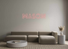 Custom neon sign Mason