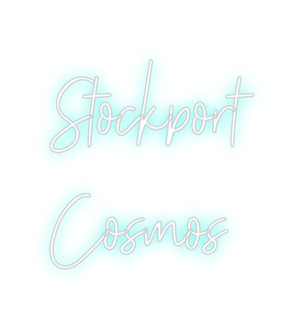 Custom neon sign Stockport 
C...