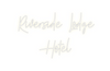 Custom neon sign Riverside Lod...