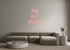 Custom neon sign The
Red
Room