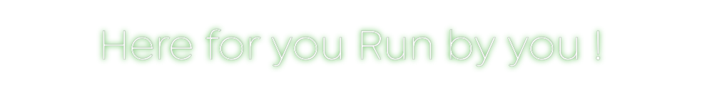 Custom neon sign Here for you ...