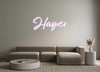 Custom neon sign Harper