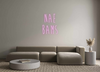 Custom neon sign NAE 
BAMS
