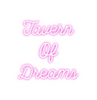 Custom neon sign Tavern 
Of
...