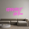 Custom neon sign EDENFEST
Let...