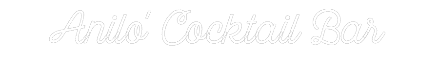 Custom neon sign Anilo' Cockta...