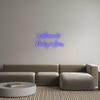 Custom neon sign Welcome to 
...