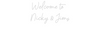 Custom neon sign Welcome to 
...