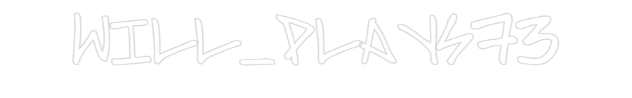 Custom neon sign Will_Plays73