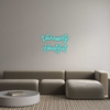 Custom neon sign VanessaB
Hai...
