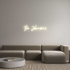 Custom neon sign The Johnsons