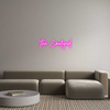 Custom neon sign The Courtyard