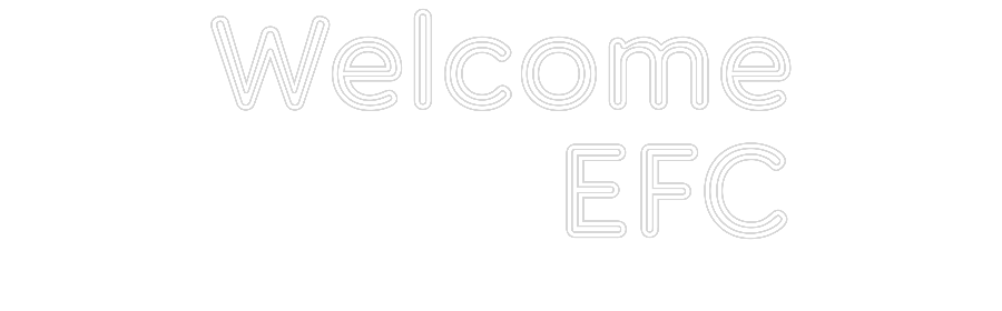 Custom neon sign Welcome
EFC