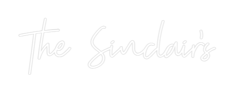 Custom neon sign The Sinclair's