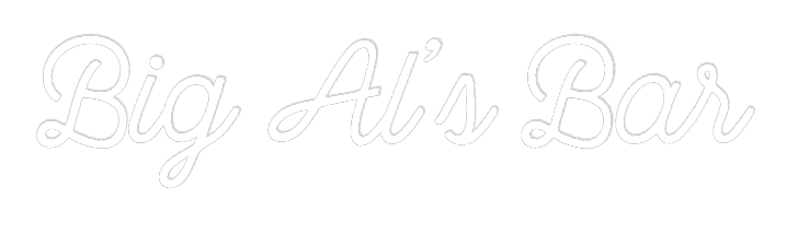 Custom neon sign Big Al’s Bar