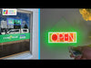 Rectangle Open LED Neon Sign
