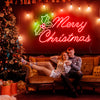 Merry Christmas neon sign
