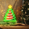 Neon outdoor christmas tree lights - neonpartys.co.uk