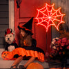 Neon spider web