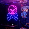Skeleton neon light