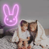 Rabbit head design neon - neonpartys.co.uk