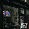 We're Open 24/7 Sign - neonpartys.co.uk