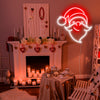 Santa Claus neon lights