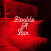 double a bar neon lights - neonpartys.co.uk