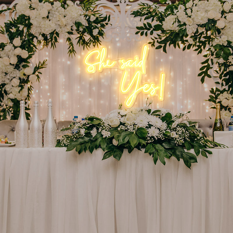 she say yes - neonpartys.co.uk