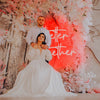 Better together neon wedding sign