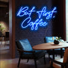 cafes neon sign