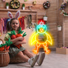 Easter chicken neon light