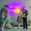 Happy FATHER'S DAY neon wall art